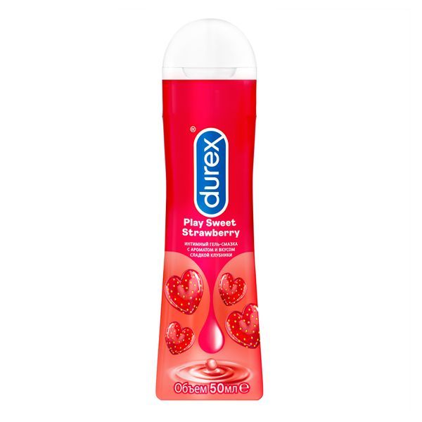 фото упаковки Гель-смазка Durex Play Sweet Strawberry