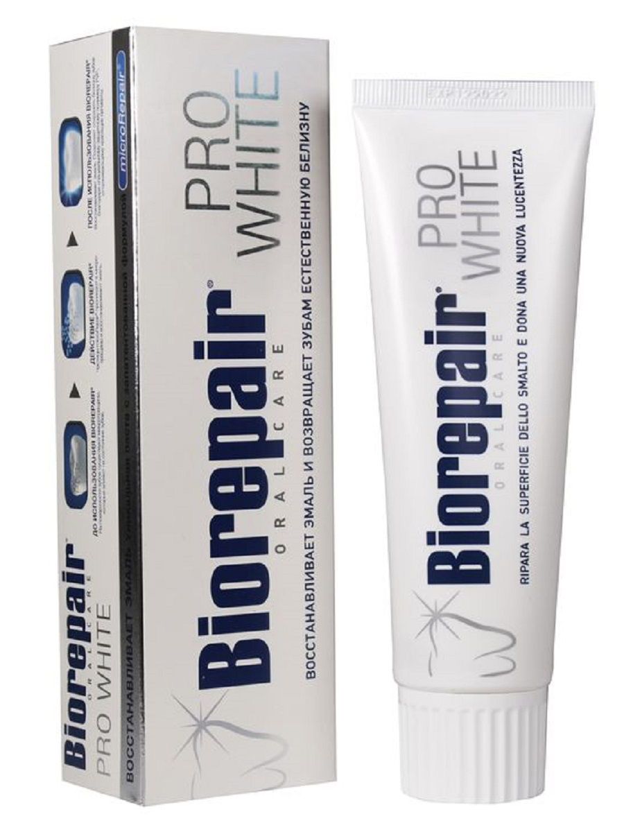 фото упаковки Biorepair Зубная паста отбеливающая