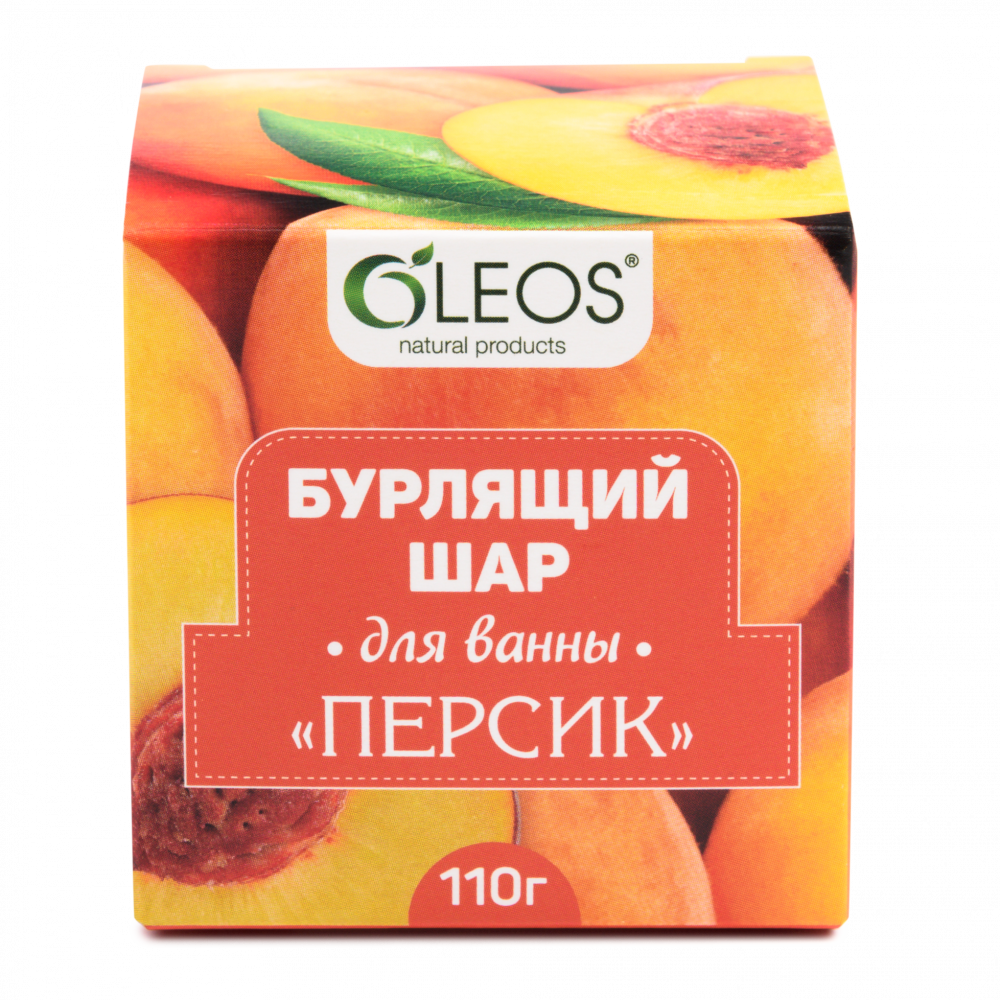 фото упаковки Oleos Бурлящий шар для ванны