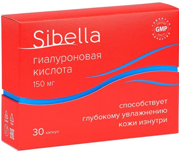 фото упаковки Sibella Гиалуроновая кислота