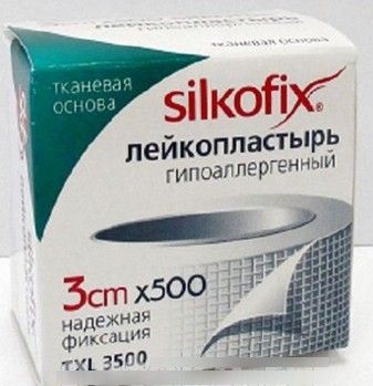 фото упаковки Лейкопластырь Silkofix