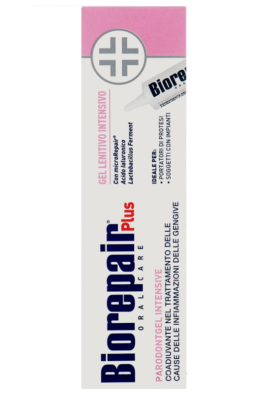 фото упаковки Biorepair Плюс Пародонт гель интенсивный, гель, 20 мл, 1 шт. фото упаковки Biorepair Плюс Пародонт гель интенсивный
