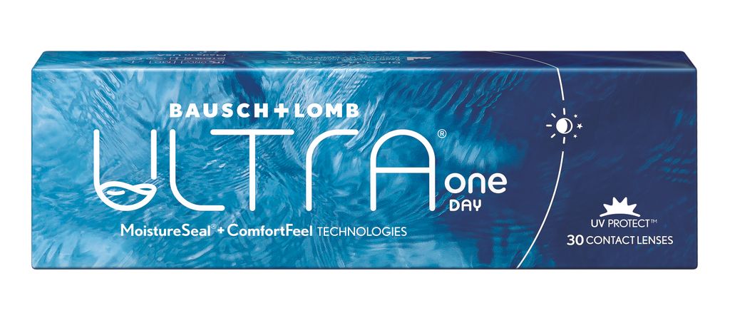 фото упаковки Ultra One Day Мягкие контактные линзы, -3.75, 8.6, 30 шт. фото упаковки Ultra One Day Мягкие контактные линзы