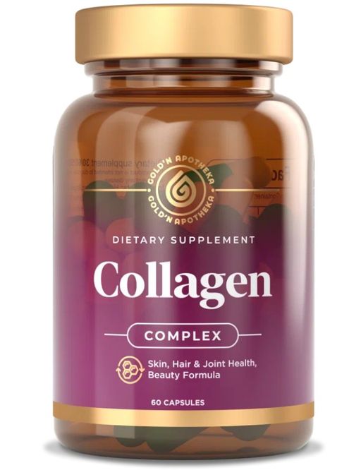 Gold'n Apotheka Collagen Коллаген, капсулы, 60 шт.