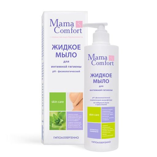 Mama Comfort Жидкое мыло для интимной гигиены, мыло жидкое, 250 мл, 1 шт.