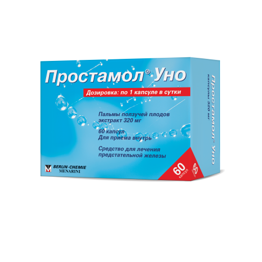 Простамол Уно, 320 мг, капсулы, 60 шт.