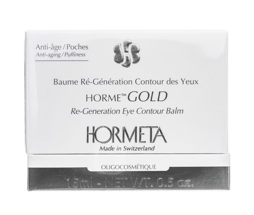 Hormeta Horme Gold Бальзам для контура глаз регенерация, бальзам, 15 мл, 1 шт.