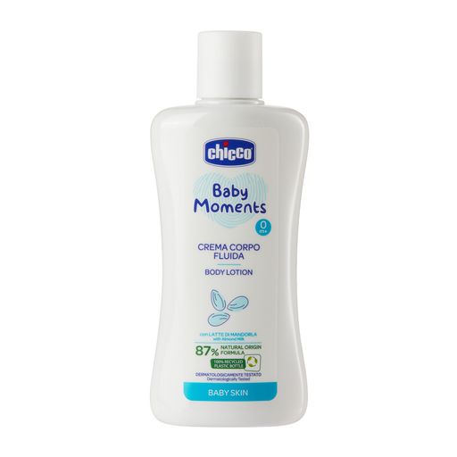 Chicco Baby moments Лосьон для тела детский, 0+, лосьон, 200 мл, 1 шт.