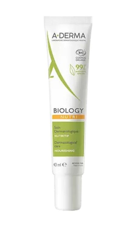 A-Derma Biology Крем питательный, крем, для очень сухой, хрупкой кожи, 40 мл, 1 шт.