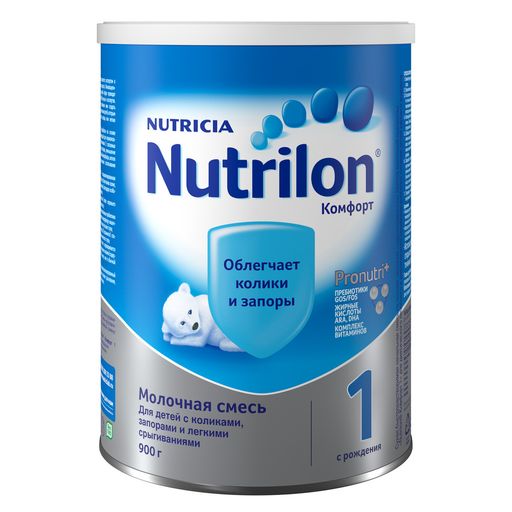 Nutrilon 1 Комфорт, смесь молочная сухая, 900 г, 1 шт.